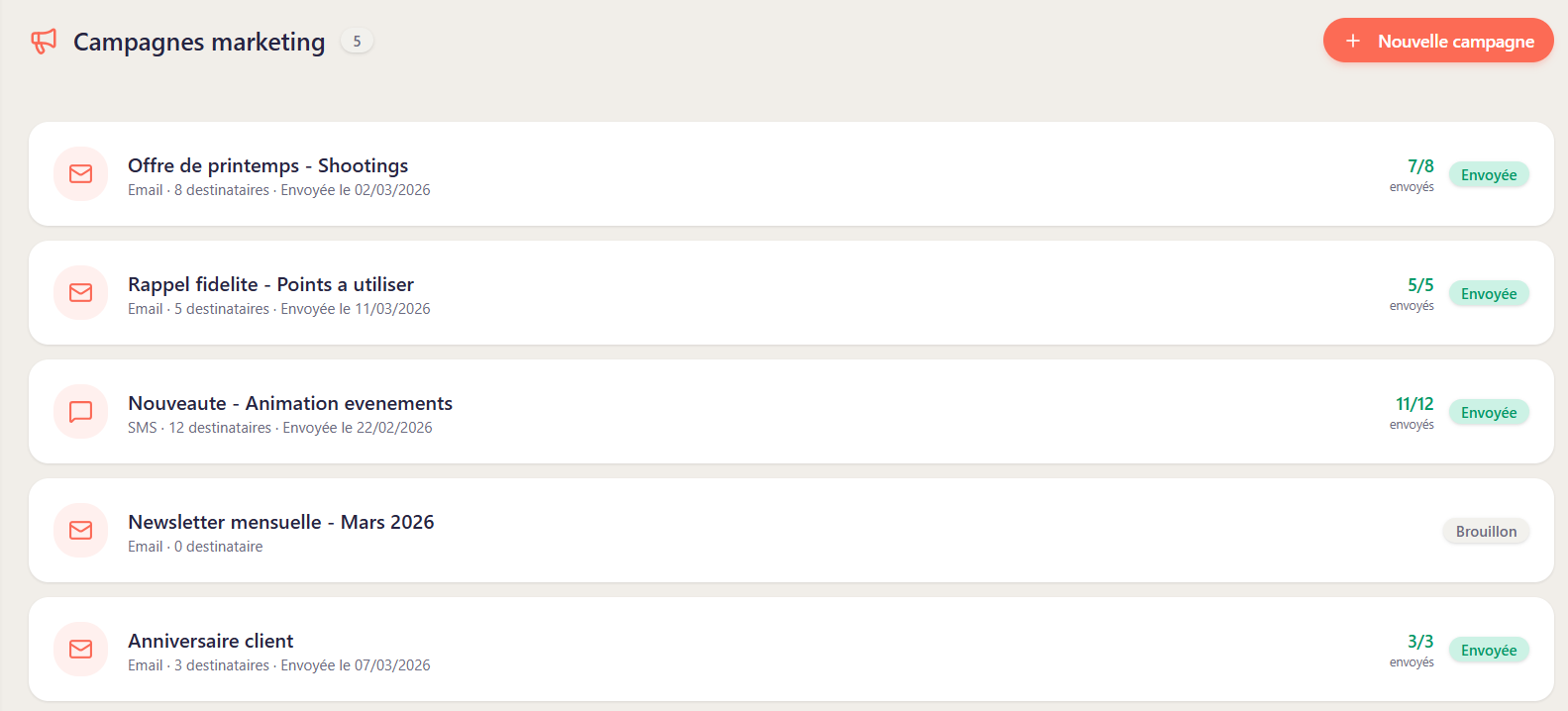 Marketing - Skalo CRM