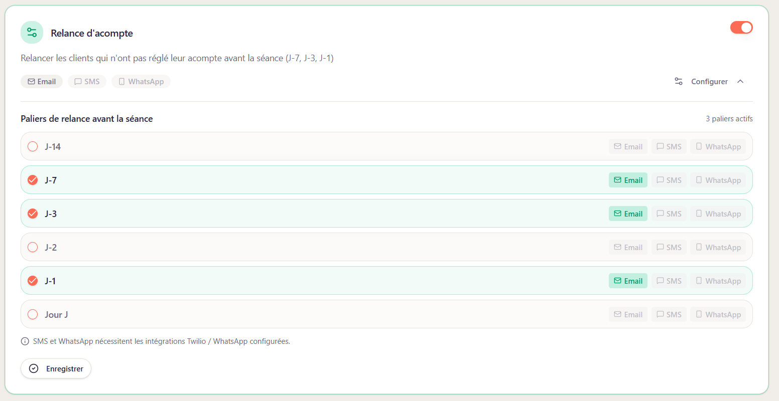 Automatisation - Skalo CRM